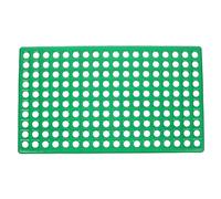 Yardenfun Almohadilla para Jaulas Conejos Orificios Circulares de Plástico Fácil de Limpiar Impide Que Patas del Conejo se Queden Atrapadas
