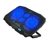 Yardenfun Base Portátil para Portátil con Ventiladores Silenciosos Soporte y Alta Capacidad de Carga para Refrigeración y Comodidad Ergonómica