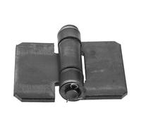 Yardenfun Bisagra para Puertas Exteriores de Hierro Soldada y Desmontable Bisagra Pesada 72x93x4,5 Mm para Cochera Automóvil y Compartimentos para Trabajo Pesado