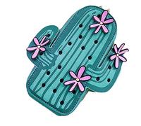 Yardenfun Bolso Bandolera Pequeño Cactus Rosa Diseño Original un Hombro Capacidad para Móvil y Objetos Bolso Moda para Mujer y Niñas