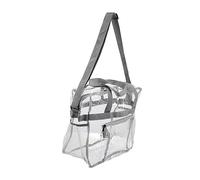 Yardenfun Bolso Bandolera Transparente para Mujer para y Diseño Práctico de PVC con Cierre de Esenciales Teléfono y Monedero