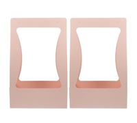 Yardenfun Cajas de Papel para Envolver Flores 2 Piezas Rosa Asa Portátil para Regalos DIY Día del Maestro Día Madre y San Valentín Caja Elegante para Flores y Pequeños Detalles