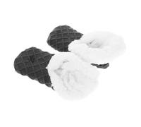 Yardenfun Calcetines de Mujer con Forro Polar Grueso y Antideslizante Calentadores de Piernas de para Interior para Posparto y Casa Invierno