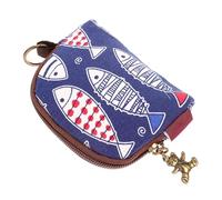 Yardenfun Cartera De Monedas Japonesa Pequeña y Linda Monedero Retro De Almacenamiento De Cambio para Claves y Accesorios Pequeños