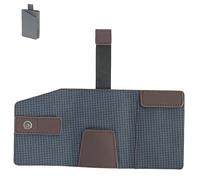 Yardenfun Cartera Triple para Hombre Teehon Cartera Monedero Tarjetero RFID Seguro Diseño Elegante