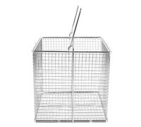 Yardenfun Cesta de Limpieza Ultrasónica Industrial de Acero Inoxidable 304, Alta Temperatura 150x150x150 Mm, Cesta Filtrante para Lavado de Piezas Pequeñas y Control de Infecciones