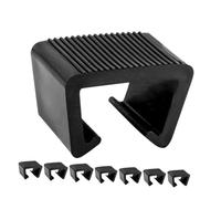 Yardenfun Clips para Muebles de Exterior de ABS Sujetadores para Sillas y Sofás de Ratán Ranuras de 43 CM y 525 CM 8 Unidades Ideales para Sofás de Patio y Jardín