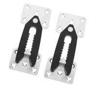 Yardenfun Conectores para Sofás Seccionales Pequeños Accesorios de Unión Metálicos Plástico Paquete de 2 Piezas Clips a Presión para Muebles Soporte Resistente para Fijar Respaldo Uso