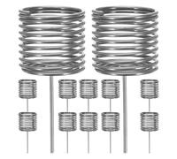 Yardenfun Contenedor de fertilizante eficiente para bonsái, 12 cestas de fertilizante de liberación lenta, tejido de malla para el cuidado de plantas en macetas