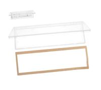 Yardenfun Cubierta De Tomacorriente Eléctrica Resistente Al Calor Caja Adhesiva Cuatro Salidas Para Uso Hogar Oficina y Baño