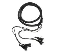 Yardenfun Diadema Para Pañuelo Shemagh Árabe Ajustable De Pu Negro 56 Cm Para Hombre Musulmán Uso Diario Accesorios Tradicionales Oriente Medio