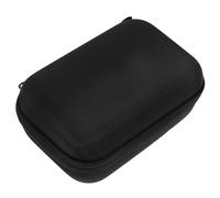 Yardenfun Estuche Rígido con Espuma para Cámara Deportiva Pequeña Bolsa con Cremallera Portátil y Multiuso Compatible con Gopro Negro para Accesorios de Cámara