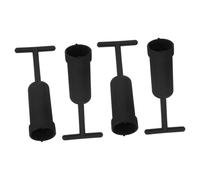 Yardenfun Extractor de Bombillas Plástico para Portalámparas G9 Juego de 4 Llaves T Rápidas para Quitar Anillos de Casquillos de Lámparas Herramienta Ligera para Reparaciones Domésticas y