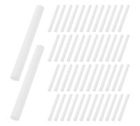 Yardenfun Filtros de Algodón para Humidificador 50 Unidades, Varillas Difusoras Blancas 10x100mm, Repuestos para Humidificadores de Aroma y Aceites Esenciales, Accesorios para Difusor