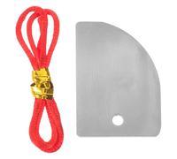 Yardenfun Herramienta para limar pintura - Raspador para desbarbar bordes y reparar zonas pequeñas - Herramienta de tungsteno resistente para eliminar polvo, goteos e imperfecciones