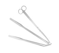Yardenfun Herramientas De Tijeras y Pinzas Herramientas De Aquascaping Duradero y Resistente