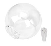 Yardenfun Jarrón Decorativo de Vidrio Transparente para Colgar Pared Macetero Hidropónico Redondo de Florero Colgante Multifuncional para Decoración de Interiores y Oficinas