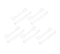 Yardenfun Juego de 100 Caja de Asas de Plástico Duraderas para Cartón de Unidades Mango Portátil Resistente y Multifuncional para Bricolaje y Reemplazo Diario