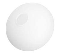 Yardenfun Lámpara Colgante Ovalada Pantalla Plástica PE Diámetro Resistente y Fácil de Limpiar Difusor de Luz Blanco para Salón Restaurante y Jardín Decoración Minimalista