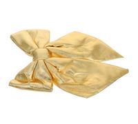 Yardenfun Lazo Grande Dorado para Decoración Navideña Resistente Roturas Adorno Práctico para Árbol y Detalle para Fiestas de Navidad