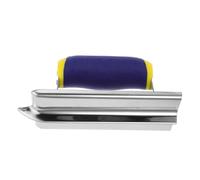 Yardenfun Llana de Esquina Afilada para Paneles de Yeso y Concreto, Bordeadora Manual de Acero Inoxidable, Herramienta para Esquinas Interiores y Exteriores, Diseño Portátil para Acabado