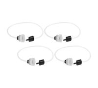 Yardenfun Mangueras para Máquina Selladora al Vacío 4 Piezas, Tubos Accesorios para Envasado de Alimentos, Mangueras Flexibles Compatibles para Sellador y Aspiradora de Cocina, Uso