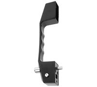 Yardenfun Manilla de Ventana Corredera Antirobo Negra Pomo Pequeño de Plástico para Ventana y Puerta de Balcón Repuesto Resistente y Compatible para Apertura Vertical y Horizontal Uso