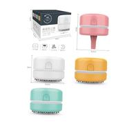 Yardenfun Mini Aspiradora Inalámbrica de Escritorio Aspiradora Portátil Silenciosa para Oficina y Hogar de Polvo Compacto para Teclados y Muebles Color Negro