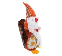 Yardenfun Muñeca Decorativa de Acción de Gracias Adorno Divertido para Escritorio Decoración Festiva Creativa y Regalo Original para Hogar y Fiesta