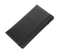 Yardenfun Organizador de Tarjetas de Crédito y Licencias de Conducción Funda Multifuncional para Hombres y Mujeres Holder para de y Seguro de Auto Protección y Portátil Negro