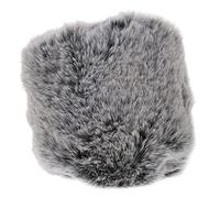Yardenfun Parabrisas De Microfono Antiviento De Pelaje Fino Para Grabación Compatible Con Micrófonos Salpicaduras Color Gris