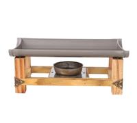 Yardenfun Parrilla de Barbacoa de Mesa Portátil Antiadherente Estufa de Aluminio Resistente para Camping y Picnic Plancha Multiuso para Asar Carne y Verduras