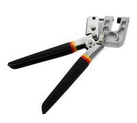 Yardenfun Pinza de Perforación y Crimpar para Quillas de Acero, Alicate de Punzón Pesado Mango Antideslizante, Herramienta Manual para Instalación de Perfiles Metálicos en Color Aleatorio