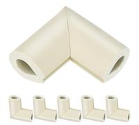Yardenfun Protectores para Bordes de Muebles y Marcos de Fotos, Espuma en Forma de U, 12 Piezas Beige, Ideales para Protección Durante Transporte y Reorganización de Muebles