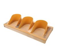 Yardenfun Puerta de Entrada para Aves de Madera Diseño Europeo 3 Puertas Suministro para Jaulas de Pájaros Práctica para Gallineros y Cuidado de Aves de Corral