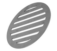 Yardenfun Rejilla de Hierro para Barbacoa Placa Redonda Resistente para Cocinar Camping Reemplazo para Accesorios de Parrilla Exterior