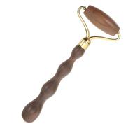 Yardenfun Rodillo De Masaje De Sándalo Verde Gua Sha Rodillo Facial Refrescante De Madera Herramienta De Autocuidado Para Hombres Y Mujeres Masajeador Para Rostro Y Cuello Masajeador De