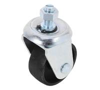 Yardenfun Rueda Giratoria para Gato Hidráulico Horizontal Rueda de Repuesto Industrial de 12 MM de Vástago Alta Resistencia Uso Pesado Accesorio para Automóviles y Mantenimiento de