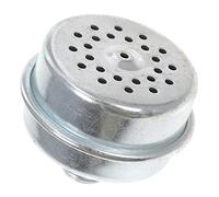 Yardenfun Silenciador de coche silenciador de motor pequeño deflector pieza de la máquina para cortacésped acero galvanizado Plata