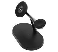 Yardenfun Soporte de Carga Magnético Teléfono Reloj y Auriculares Estación de Carga Inalámbrica de Escritorio con Diseño