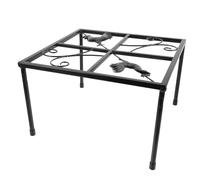 Yardenfun Soporte de Metal para Bebedero y Comedero de Gallinas Cuadrada para Instalación de Alimentadores y Bebederos Gallineros Resistente y Duradero para Interior y Exterior