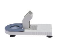 Yardenfun Soporte para Máquina de Pegamento Caliente de Plástico Base Compacta y Estable para Pistola de Pegamento Termofusible Accesorio para Manualidades y Bricolaje Color Gris Claro