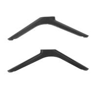 Yardenfun Soporte para TV de 32 Pulgadas con Patas Antideslizantes Negras, Base de Repuesto para Televisión Plana, Patas para Mesa con Tornillos, Montaje sin Taladros para Smart TV