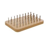 Yardenfun Tablero Perforado de Madera para Rehabilitación Mano Ejercitador de Dedos para Coordinación Motora Fina Herramienta de Terapia Ocupacional para Destreza Manual y Motricidad