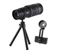 Yardenfun Telescopio Monocular Observación De Aves y Caza Telescopio Portátil De Bolsillo para Turismo Al Aire Senderismo y Camping