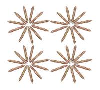 Yardenfun Tornillos Autorroscantes de Doble Punta M5x30 Metal 100 Pcs, Tornillos para Madera y Conectores de Muebles, Fijación Resistente para Gabinetes, Estantes y Ensamblaje de Muebles