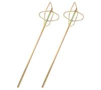 Yardenfun Varilla Mezcladora para Taladro 2 Piezas Varilla Mezcladora de Cemento y Pintura Cabezal Hexagonal y Base Plana Accesorio para Mezcla Rápida de Masilla Pintura y Concreto