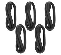 Yardenfun Varillas de Espuma Negras para Relleno de Huecos de Sofá Diámetro 25 MM 5 Tiras de 1 Metro Varilla de Soporte Antideslizante para Fundas y Cojines Accesorio para Muebles y