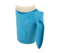 Yardenfun Vaso de Champú Mango Ergonómico Taza de Baño para Enjuagar el Cabello Hora del Baño de Bebés y Pequeños Material Seguro y Duradero