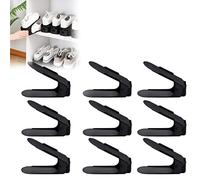YARDIN Organizador de Zapatos para Ahorrar Espacio, Ajustable, 10 Unidades, Altura Regulable, Organizador de Zapatos, Organizador de Zapatos